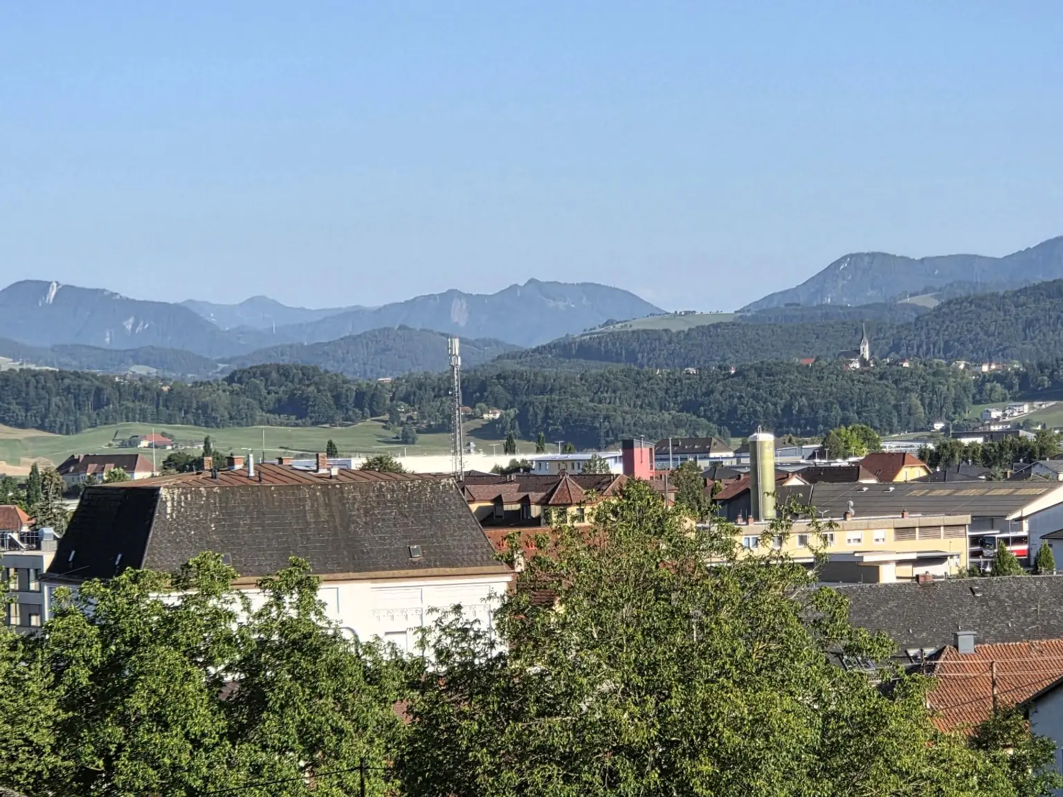 Wunderbare Fernsicht im 1. OG