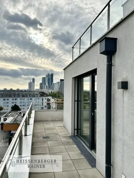 PANORAMA, TERRASSEN UND TOLLE AUFTEILUNG /// PENTHOUSE /// ALTE DONAU, UNO, DONAUZENTRUM /// VORSTEUERABZUG MÖGLICH!