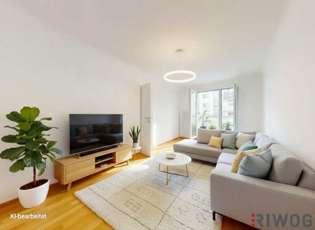 ERSTBEZUG nach Sanierung I 2 Zimmer Wohnung mit Loggia I Tischler Einbauküche inkl. Siemensgeräte I Alte Donau I Donauzentrum