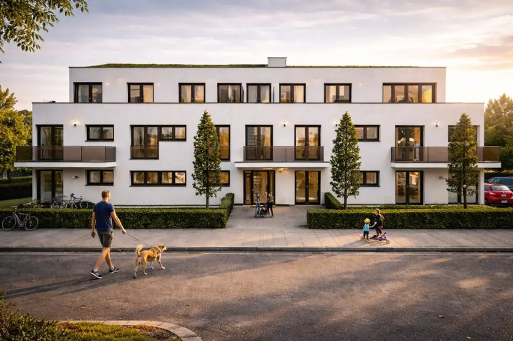 Eingereichtes Wohnbauprojekt in ruhiger Lage in Bad Vöslau