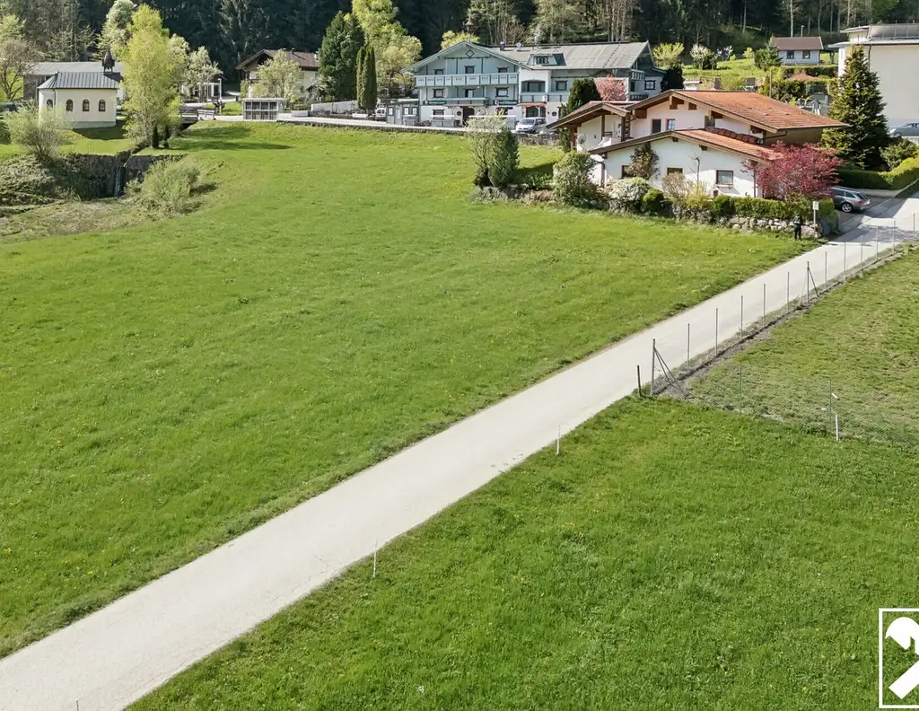 Baugrundstück am Eingang ins Brixental