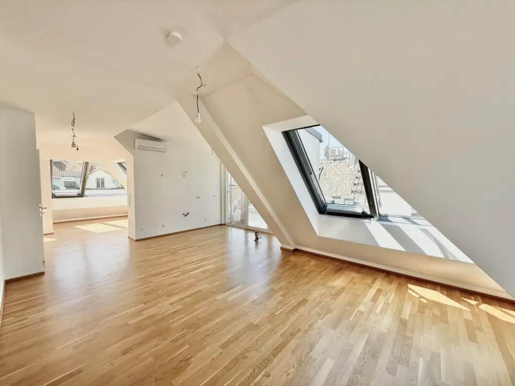 BELGHOFERHAUS 42 - Exklusive 3-Zimmer Penthousewohnung mit direktem Liftzugang und Klimageräten sowie eigener Dachterrasse