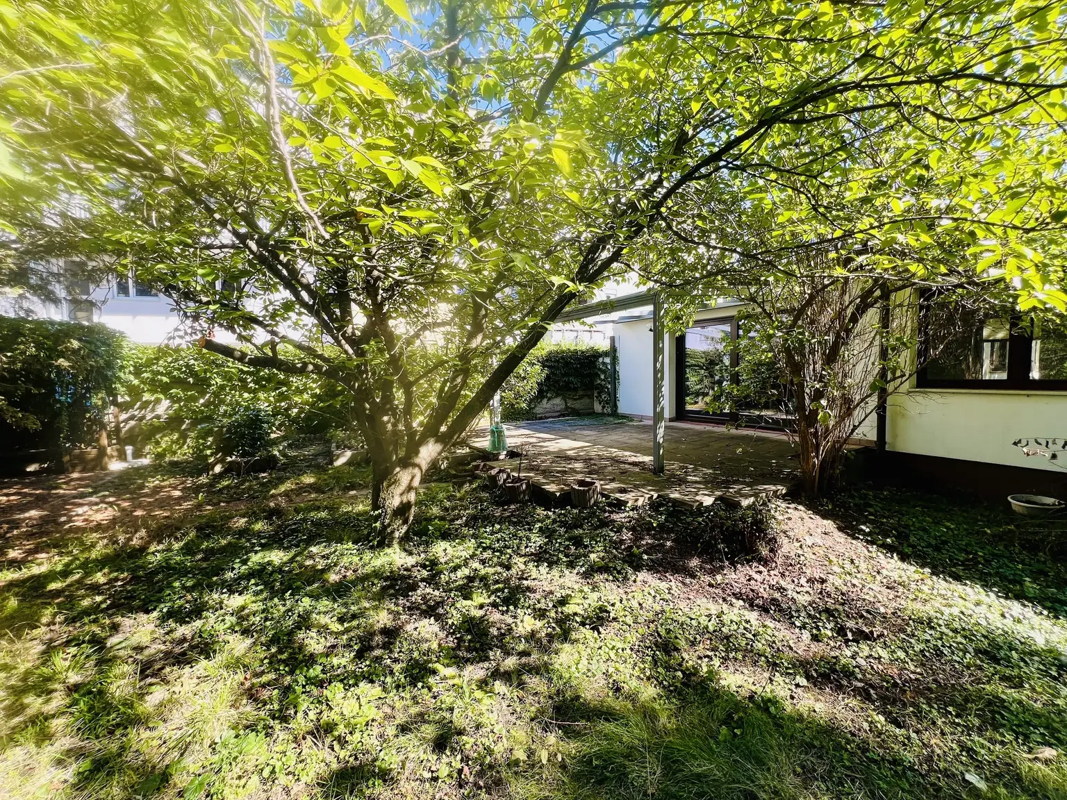 Mehrfamilienhaus mit Garten