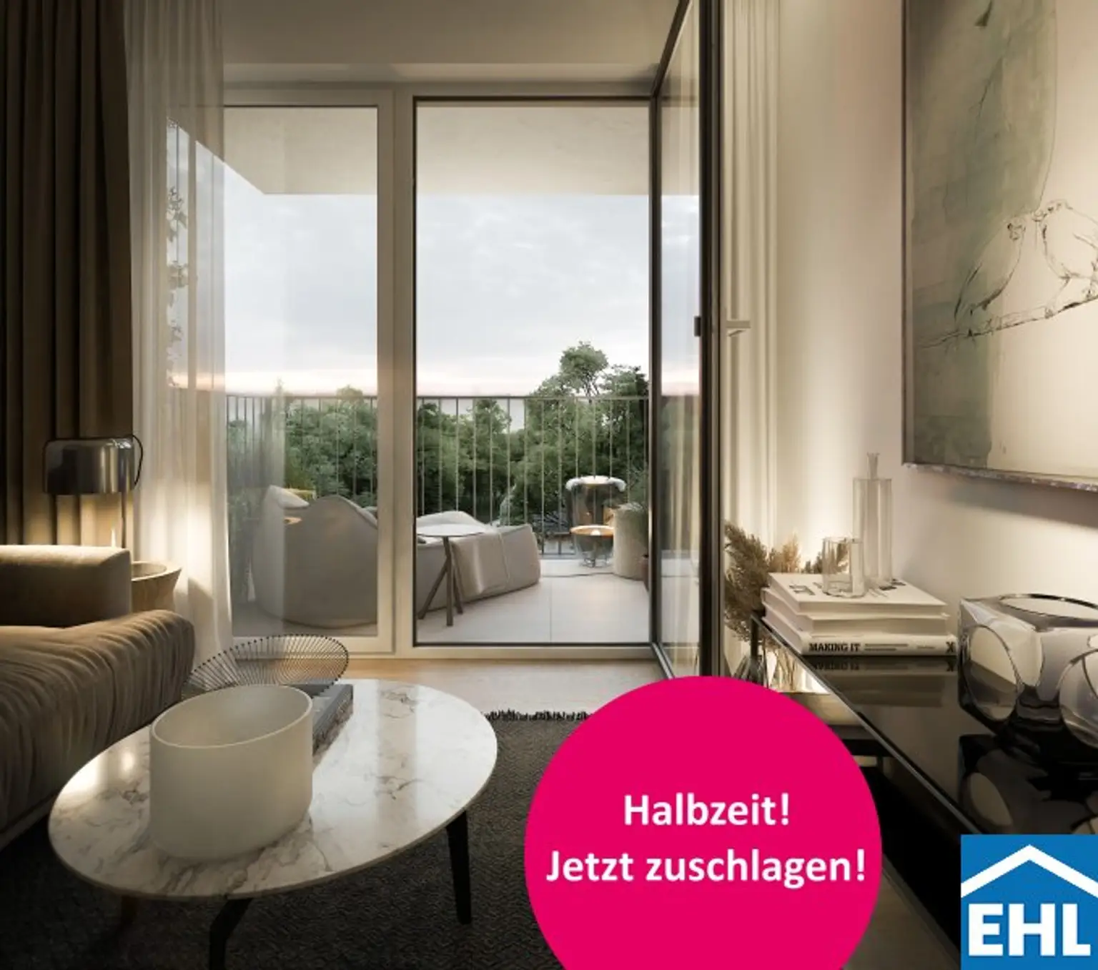 Einzigartiger Ausblick auf den Prater - Leben im "Josephine"