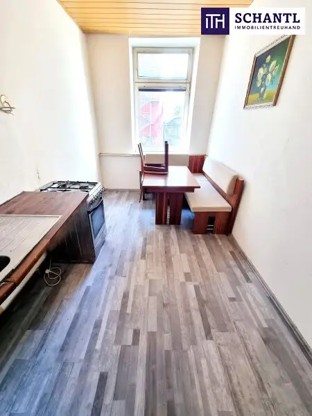 Schön ist was anderes. Aber das wird schon! Ideale 1-Zimmer-Wohnung in 1030 Wien - Selbst Gestalten - Sanierungsbedürftige Altbauwohnung! U-Bahn ums Eck + Traumhaft renoviertes Altbauhaus + Optimalste Infrastruktur und…