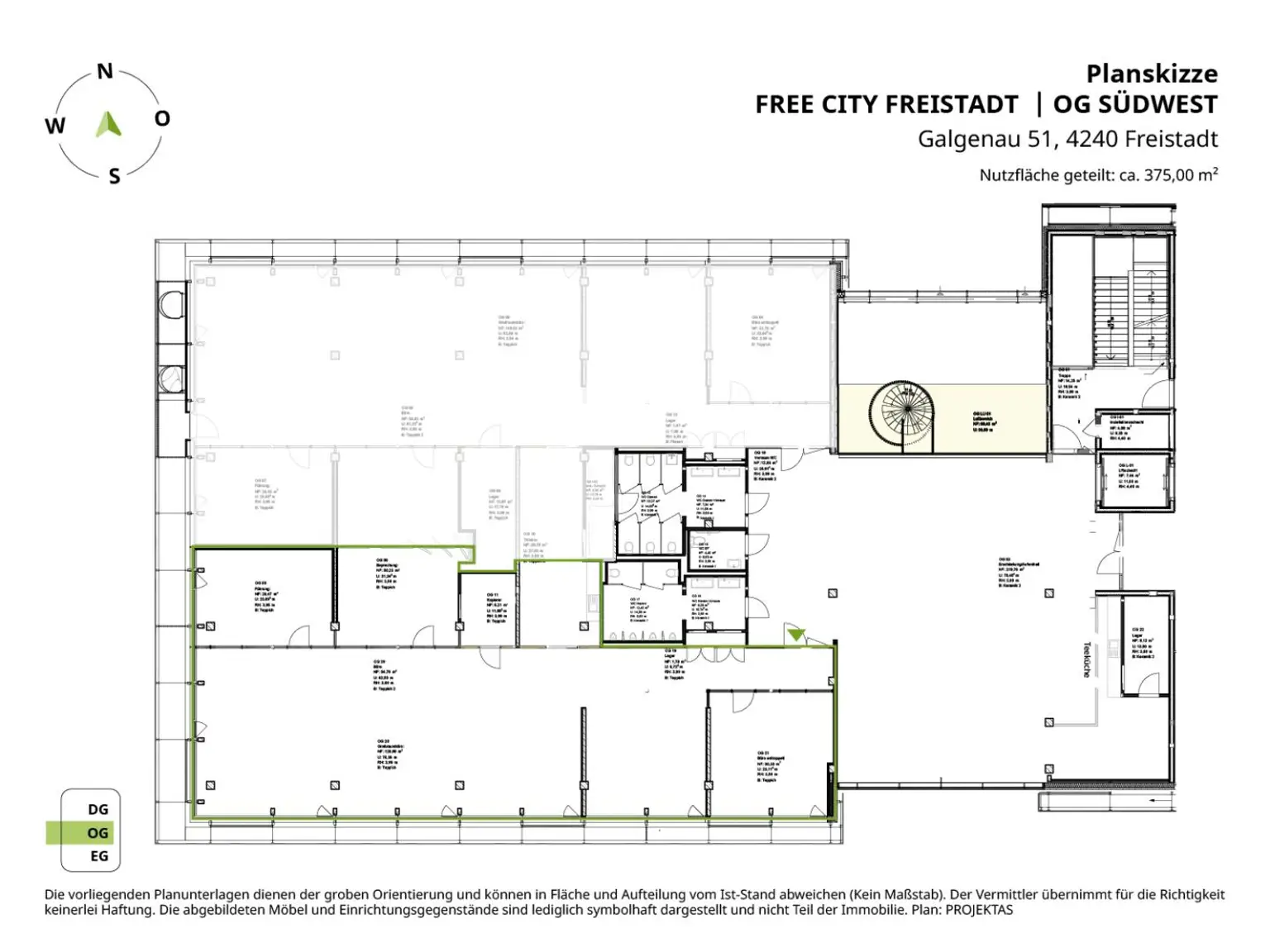 OFFICE BASE DER ZUKUNFT - FREE CITY - 750 M² BÜRO