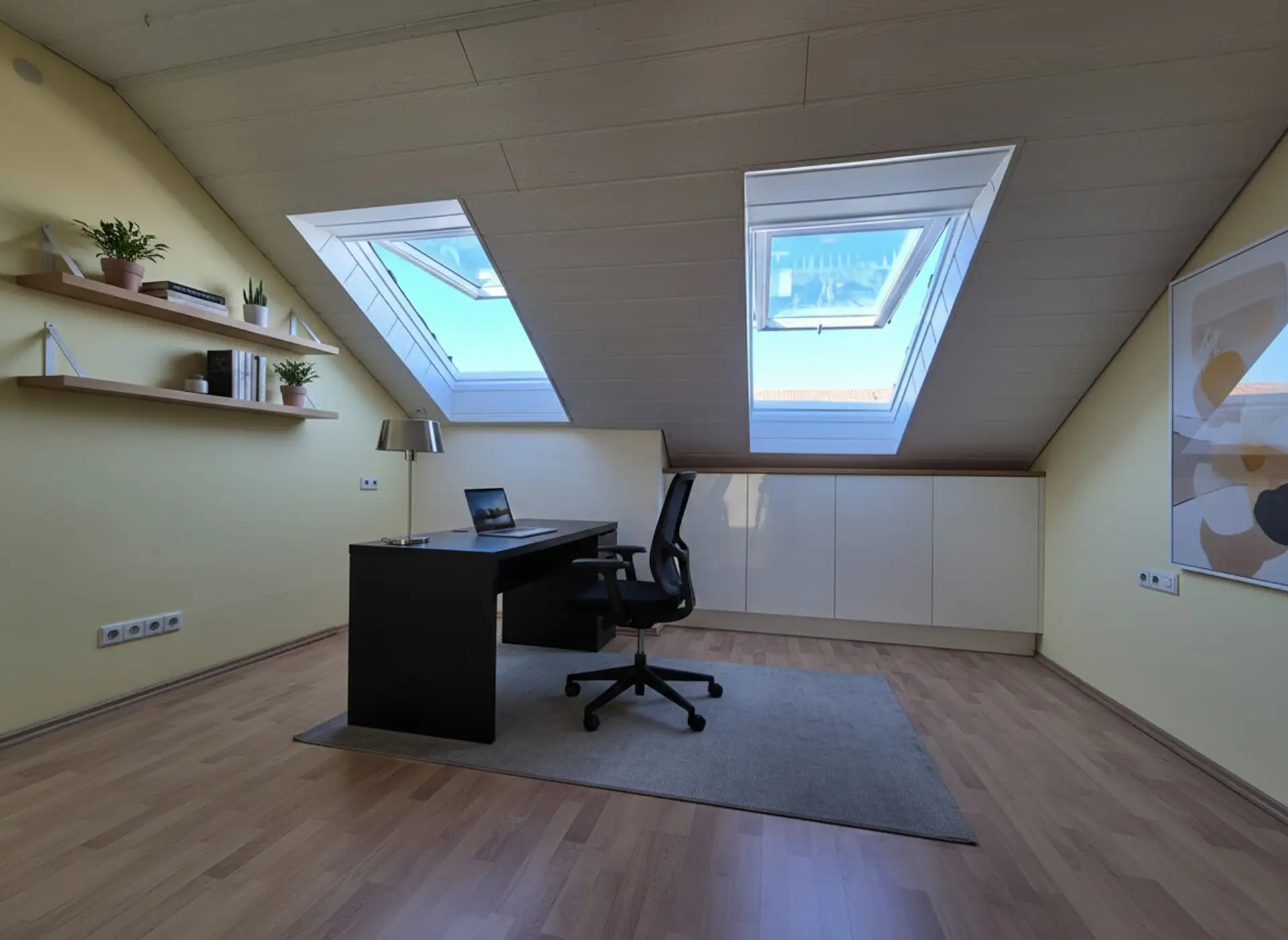 Illustratorische Einrichtung Schlafzimmer 3