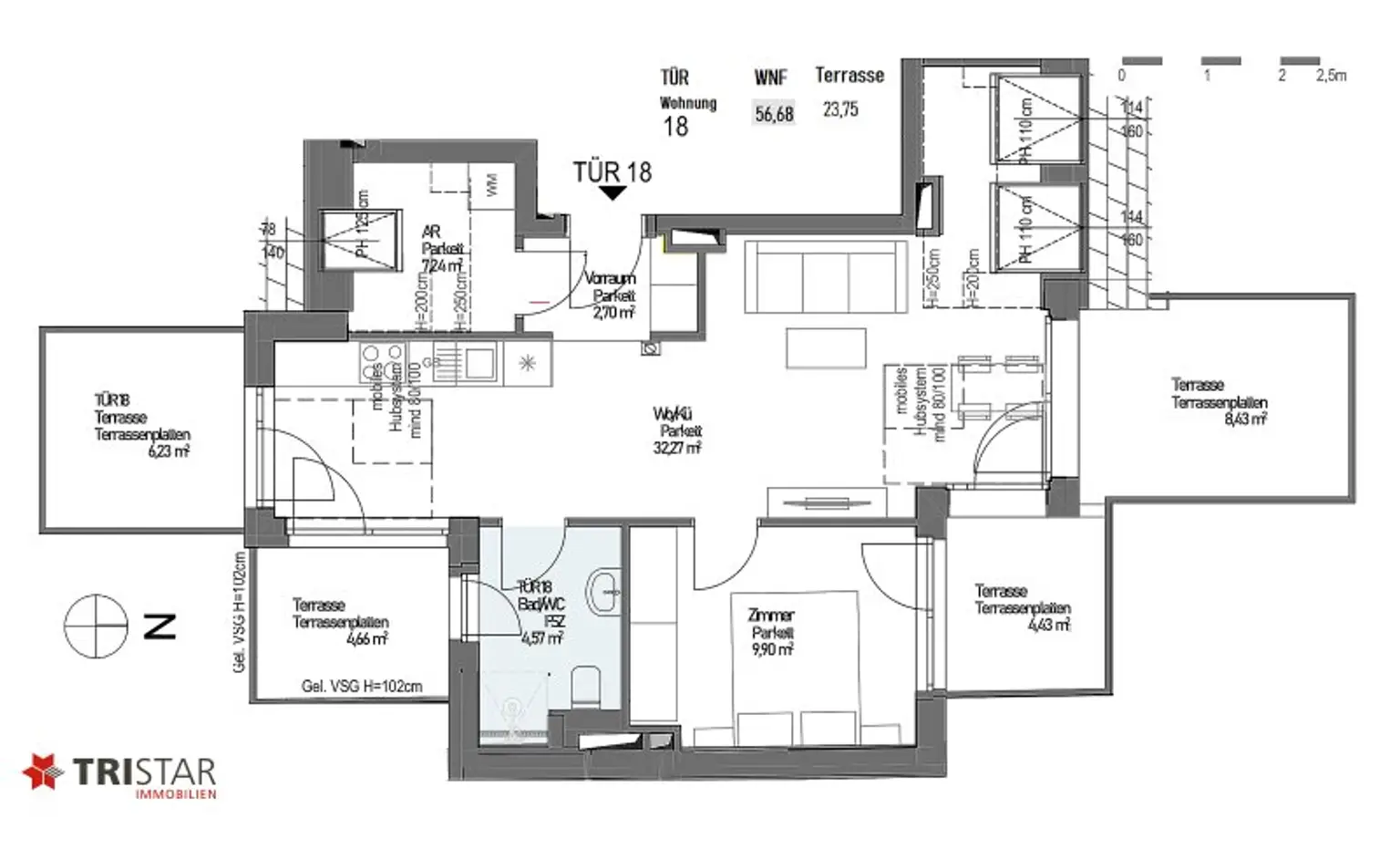 NEU! ++ URBAN & NATUR & ERHOLUNG: ZWISCHEN SEESTADT UND LOBAU ++ 1220 WIEN ++ 19 EIGENTUMSWOHNUNGEN ++ SCHLÜSSELFERTIG ++ BALKON / TERRASSE / LOGGIA / GARTEN / KELLER ++ 2–4 ZIMMER ++