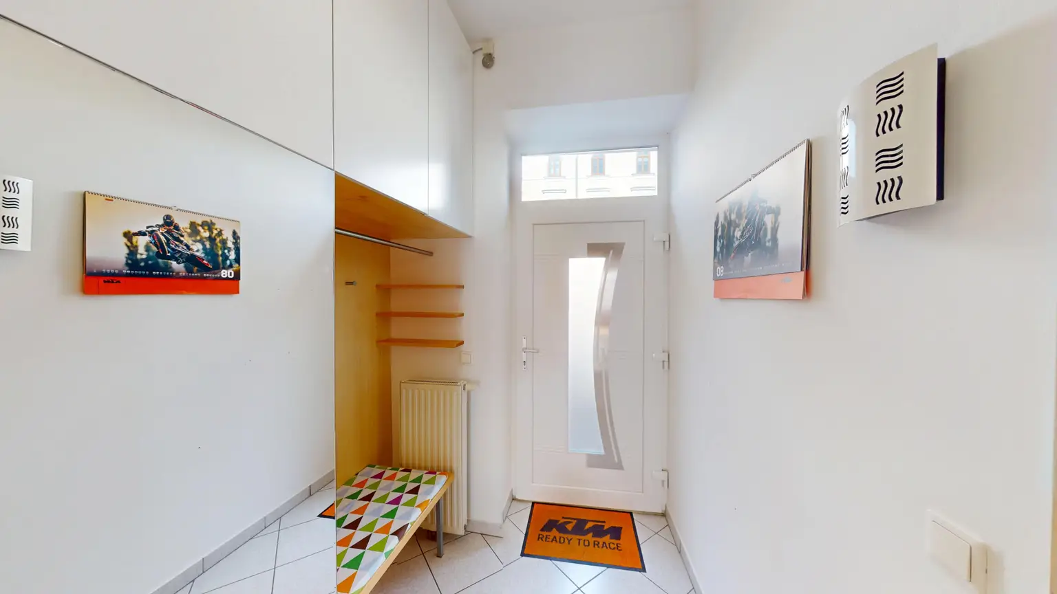 Sehr helle Maisonette-Wohnung mit Terrasse & Garten in zentraler Lage von Korneuburg – Wohnen im generalsanierten Backsteinbau