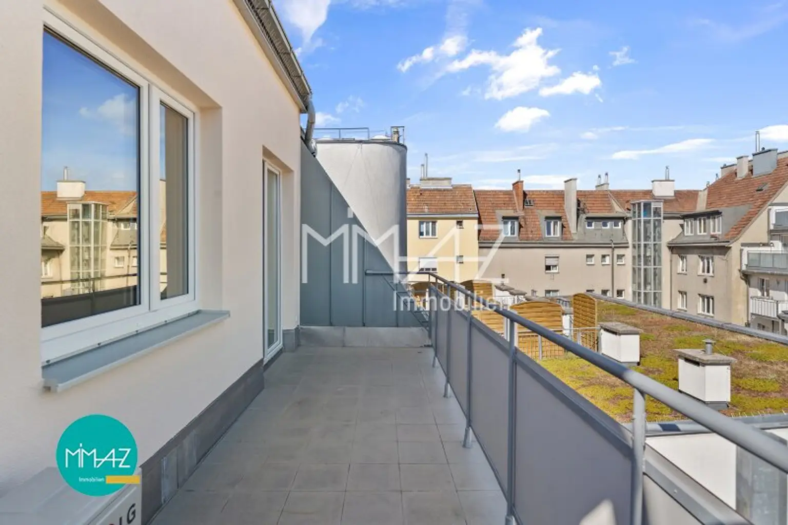 SONNIGE AUSSICHTEN! ERSTBEZUG mit STYLE! Dachterrassen-Glück & 3 Zimmer im 5. Liftstock - DÖBLING DELUXE!