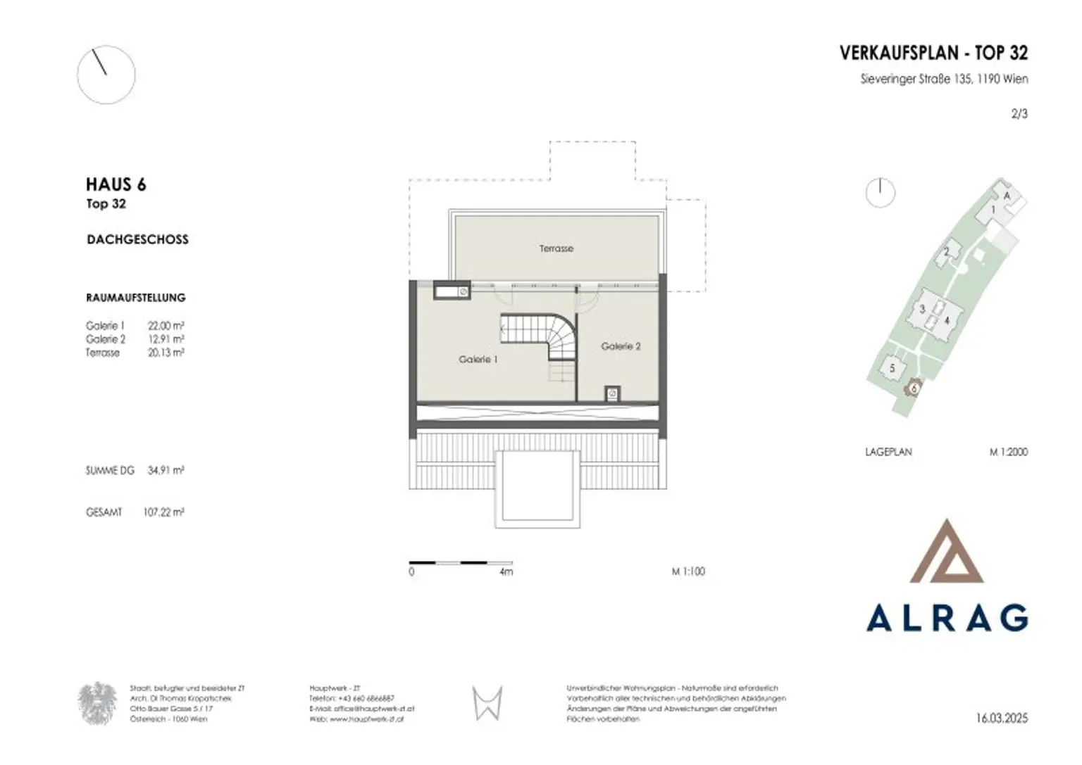 Wohnen mit Weitblick: Stilvolle 2-Ebenen-Wohnung mit Terrassen in der Sieveringerstraße