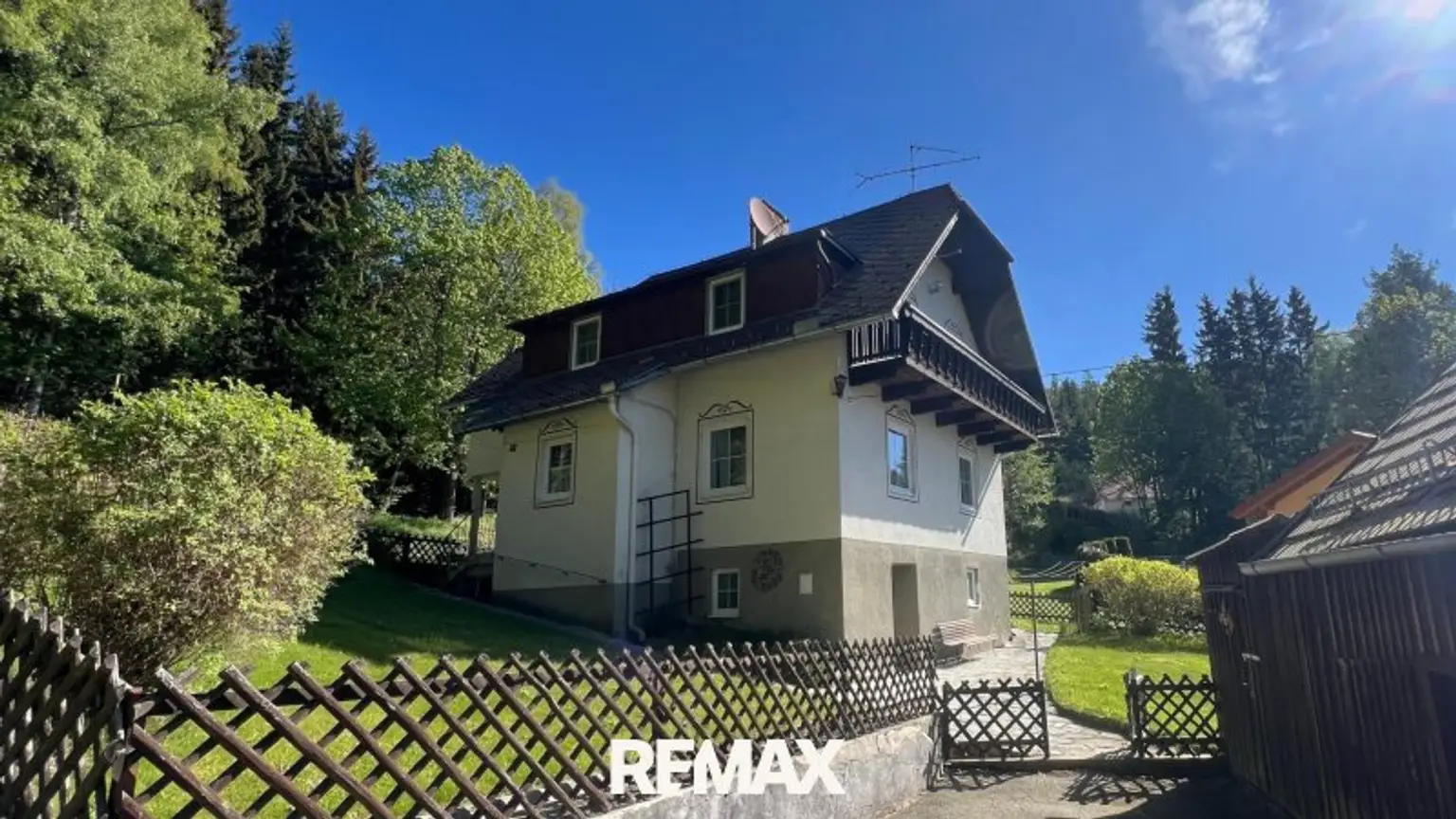 Ansicht des Hauses