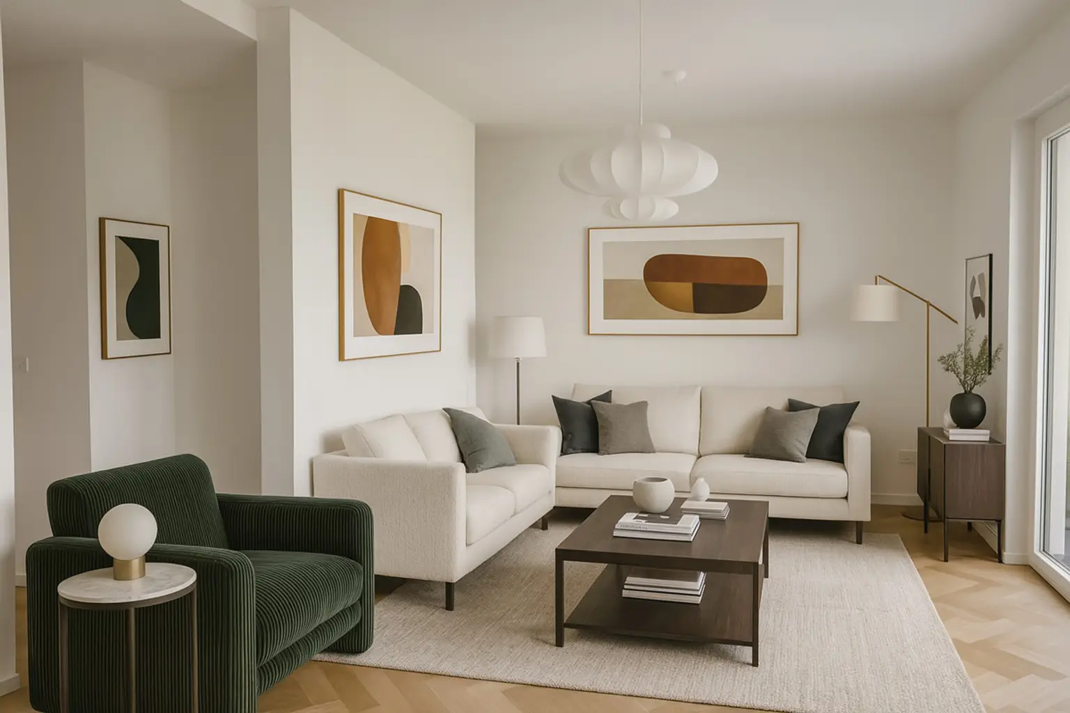 Neu und provisionsfrei! 3 Zimmer Wohnung mit Dachterrasse und Ausblick: Hirschfeld