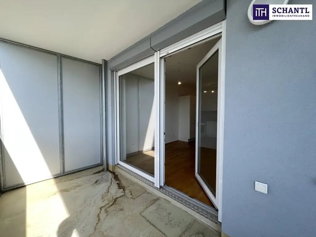 Modern, hell & mit Terrasse – 2-Zimmer-Highlight in der Gymseldorfergasse 48A