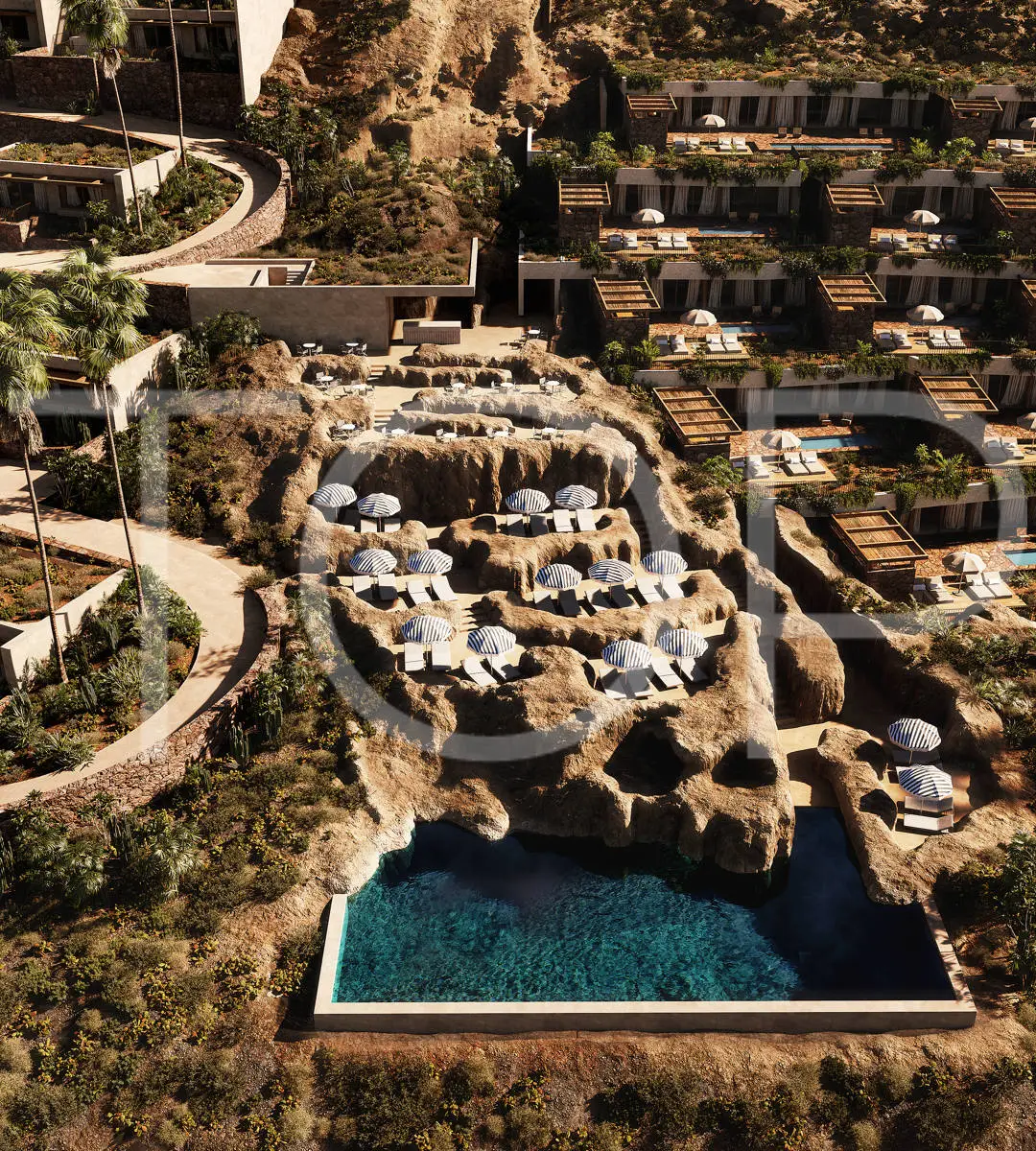 Cuna del Alma Render del Rock Pool CDA_Rock Pool