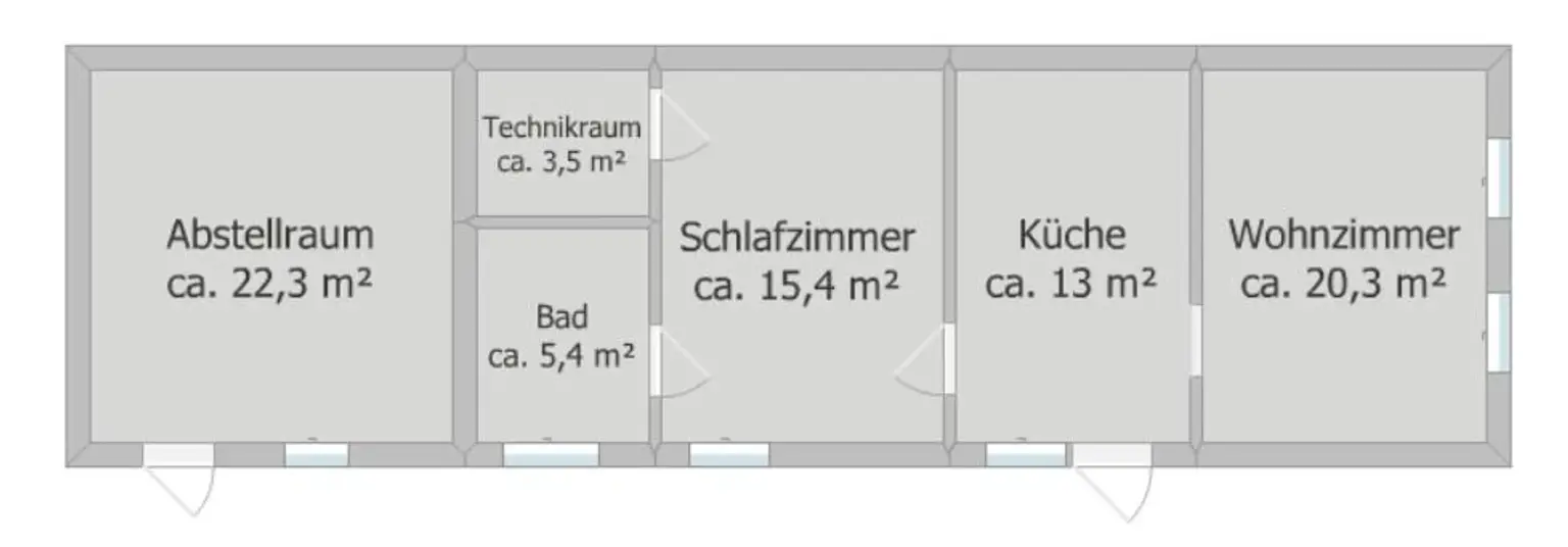 Skizze 2. Wohngebäude