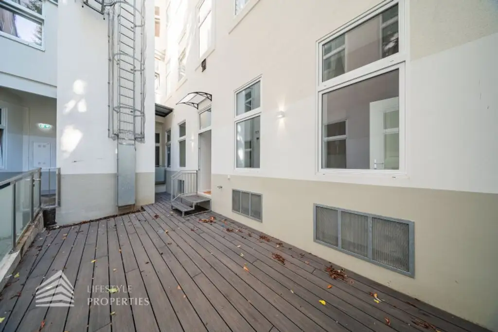 Erstbezug! Schöne 2-Zimmer Wohnung mit Terrasse, Nähe Burggasse
