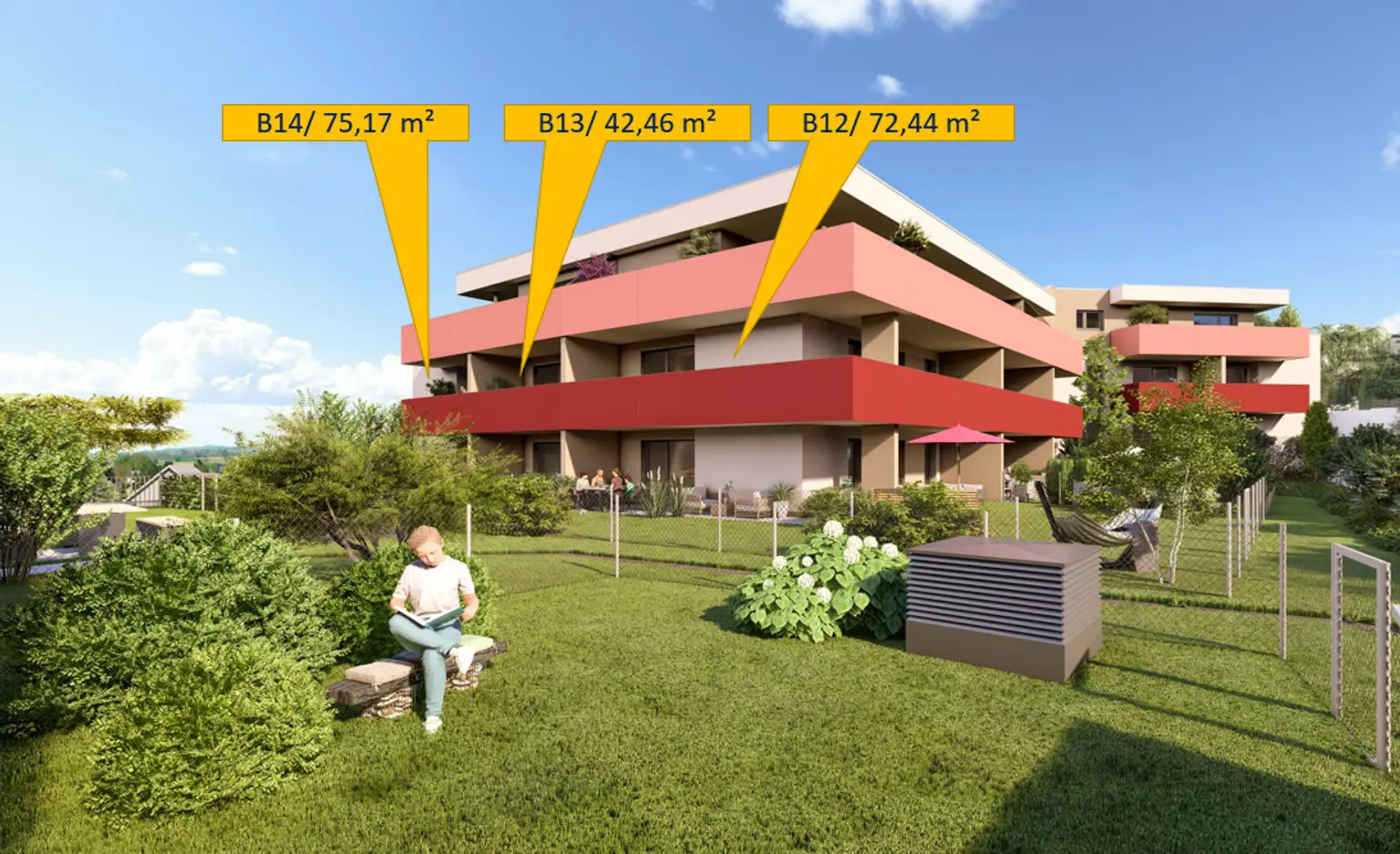 Kompakte Kleinwohnung mit schöner Loggia in den STADTTERRASSEN PEUERBACH - provisionsfrei!  ** JETZT FRÜHKÄUFER-RABATT!**