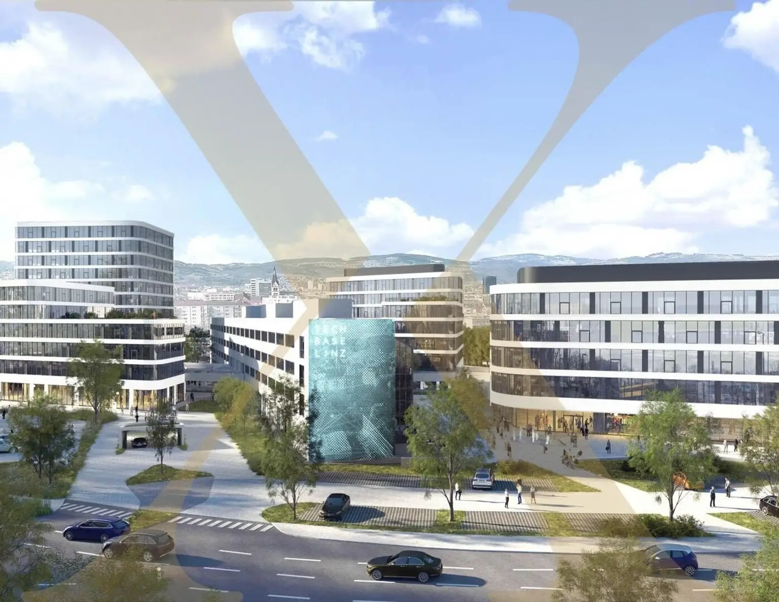 "TECHBASE LINZ" - Büroflächen in unterschiedlichsten Größen zu vermieten!