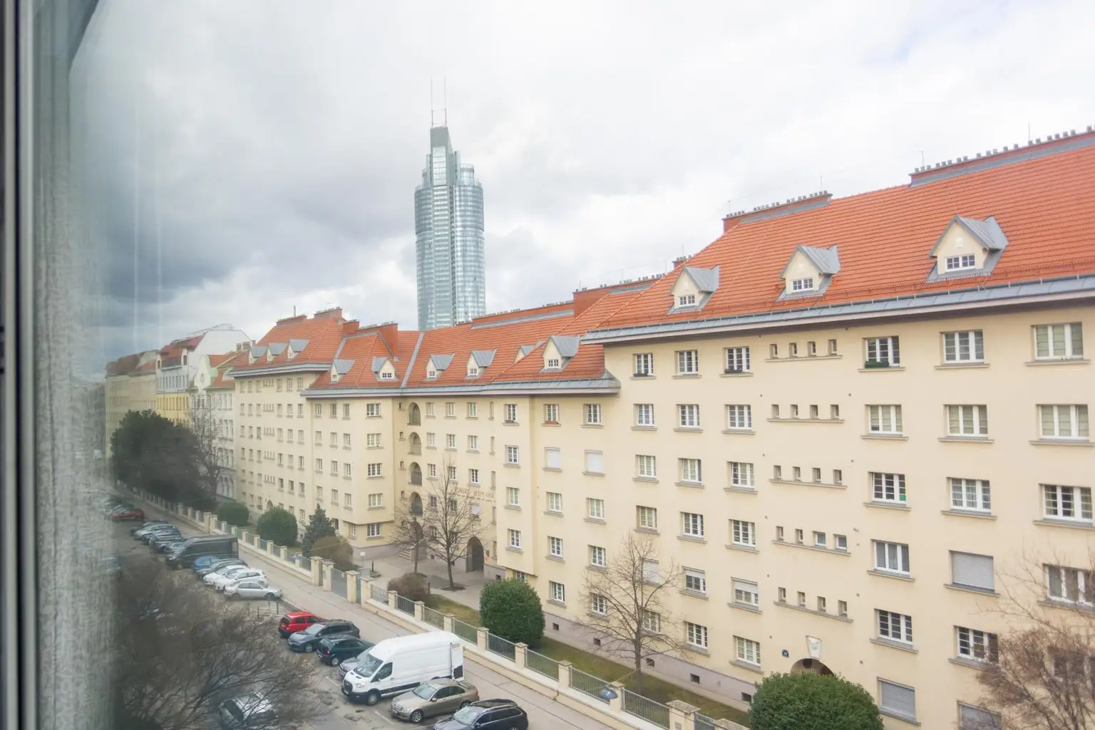 Blick aus dem 4. Stock