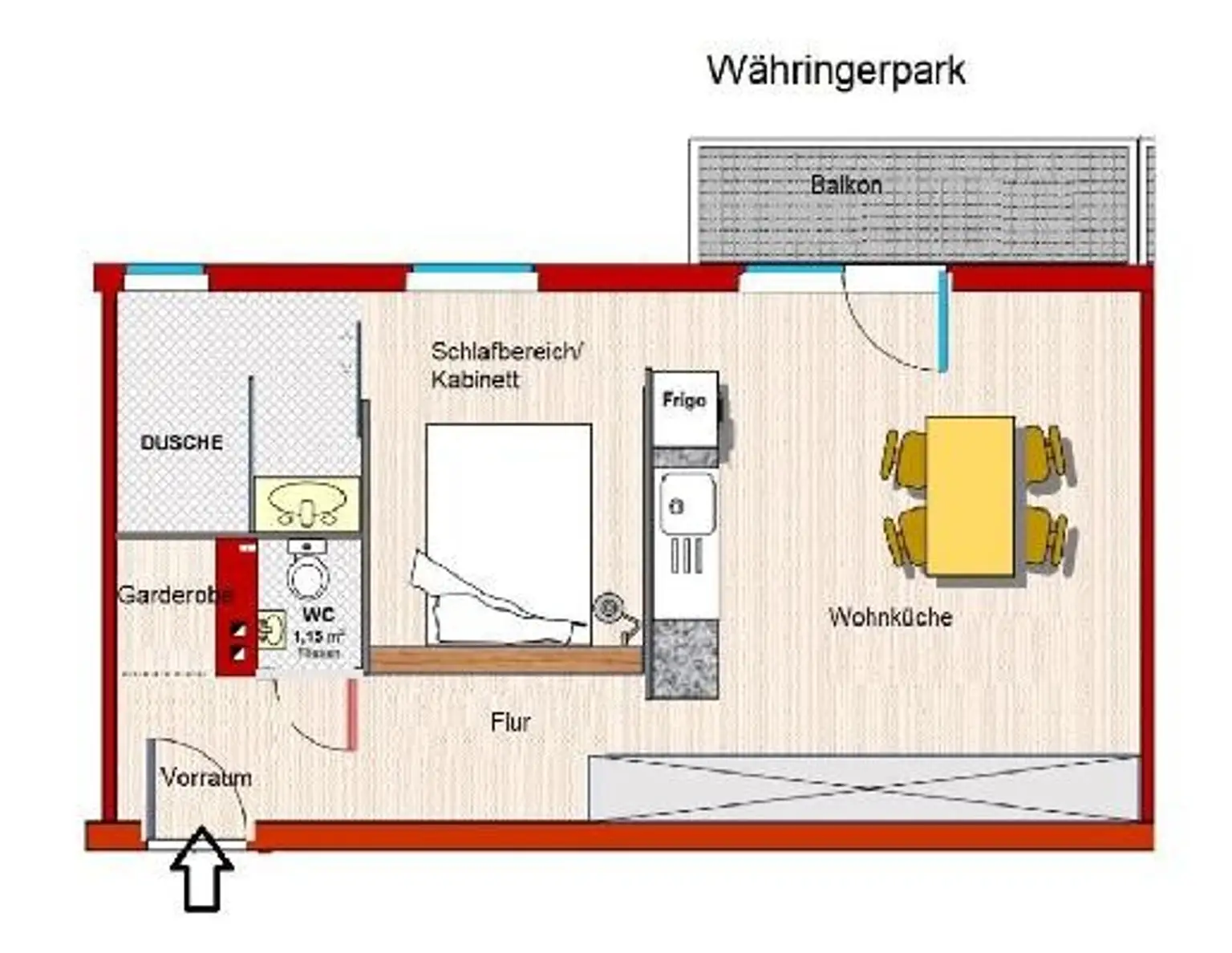 keine Zwischenwände