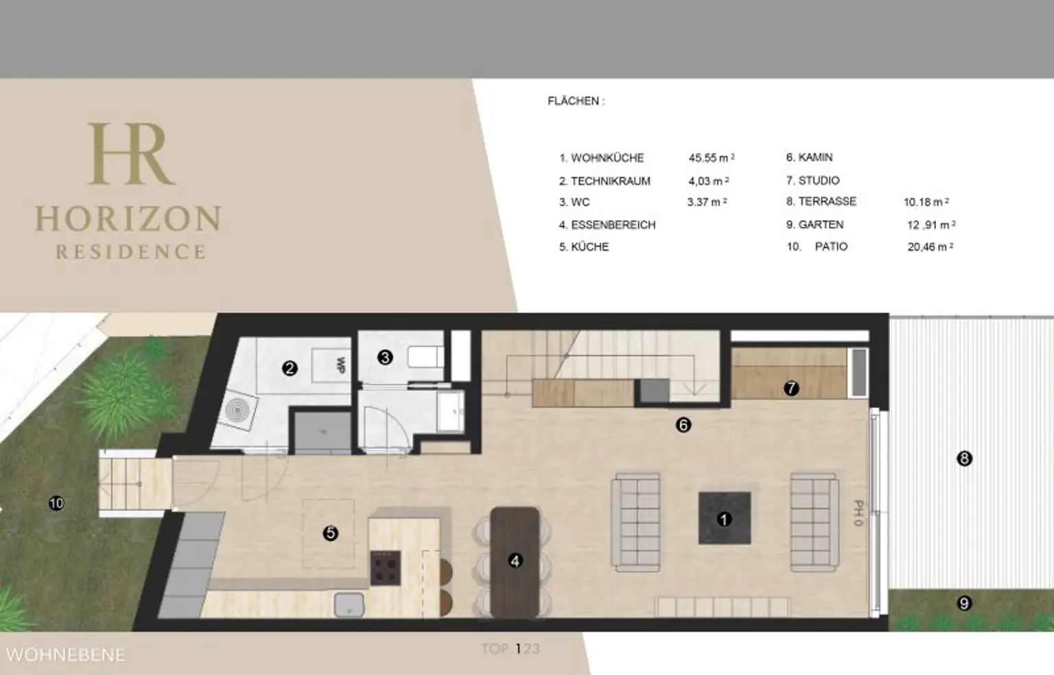 THE UNIQUE SIX HORIZON RESIDENCES