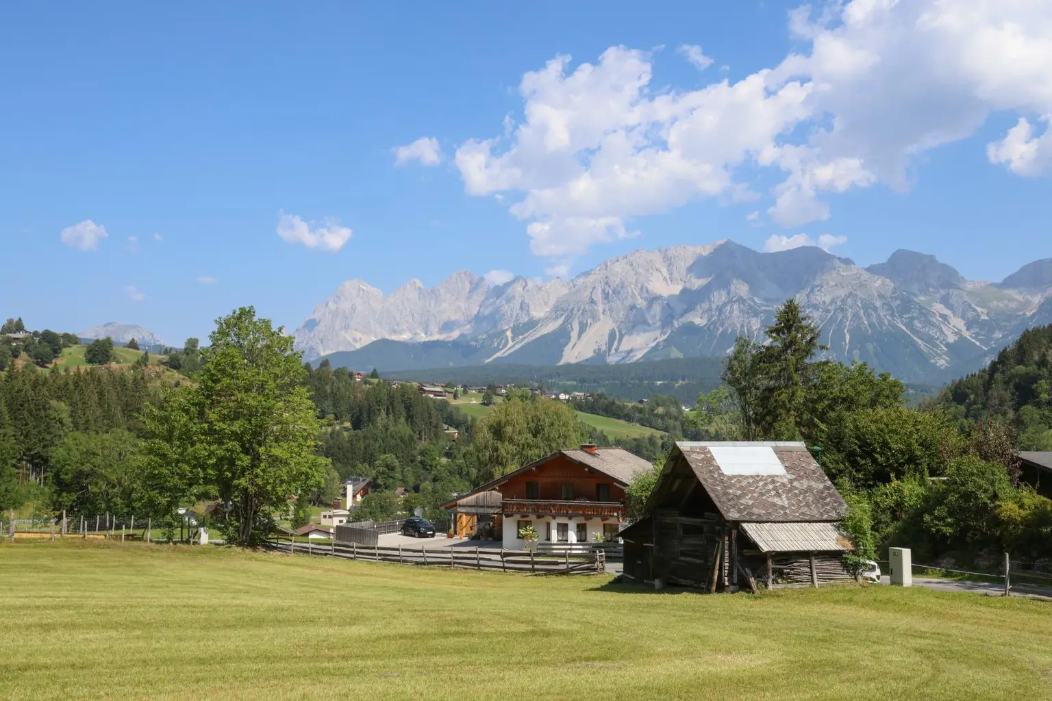Aussicht Grundstück