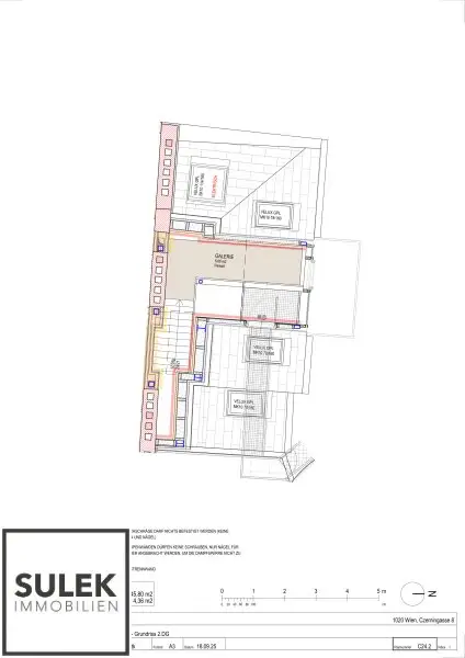 lichtdurchflutete und hochwertig ausgestattete Single-DG-Maisonette in der Czerningasse