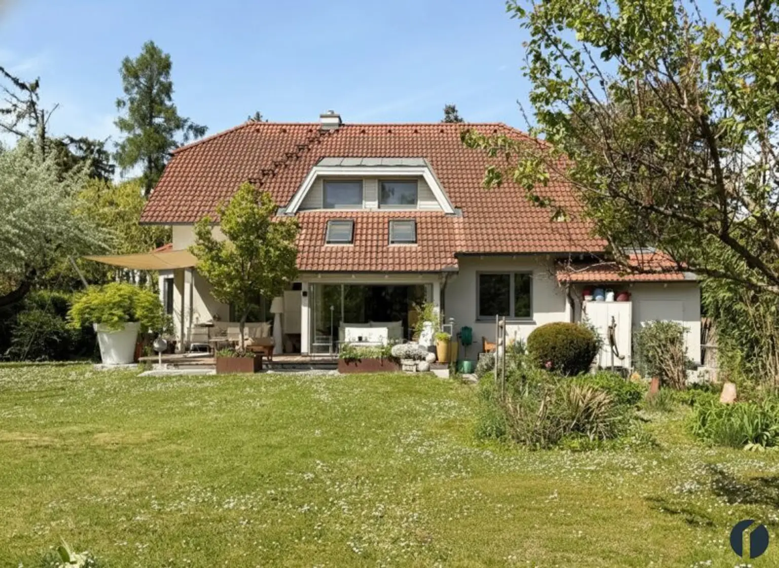 Außenansicht gartenseitig