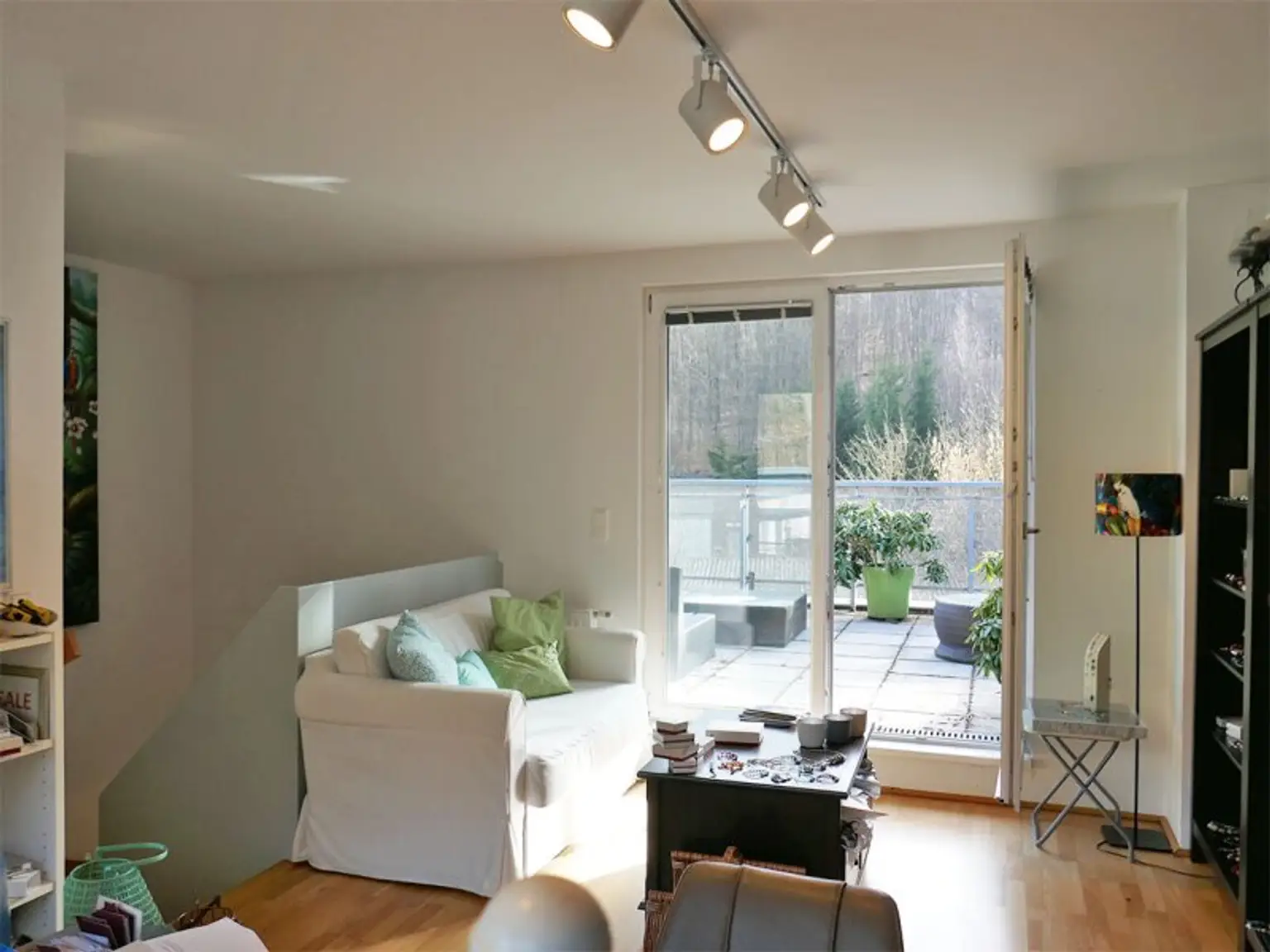 Studio im Dachgeschoß mit 2 Terrassen