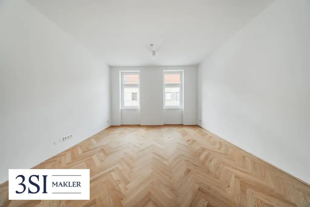 Klausgasse 46: Vollsanierte 2-Zimmer-Altbauwohnung in ruhiger Seitengasse des 16. Bezirks