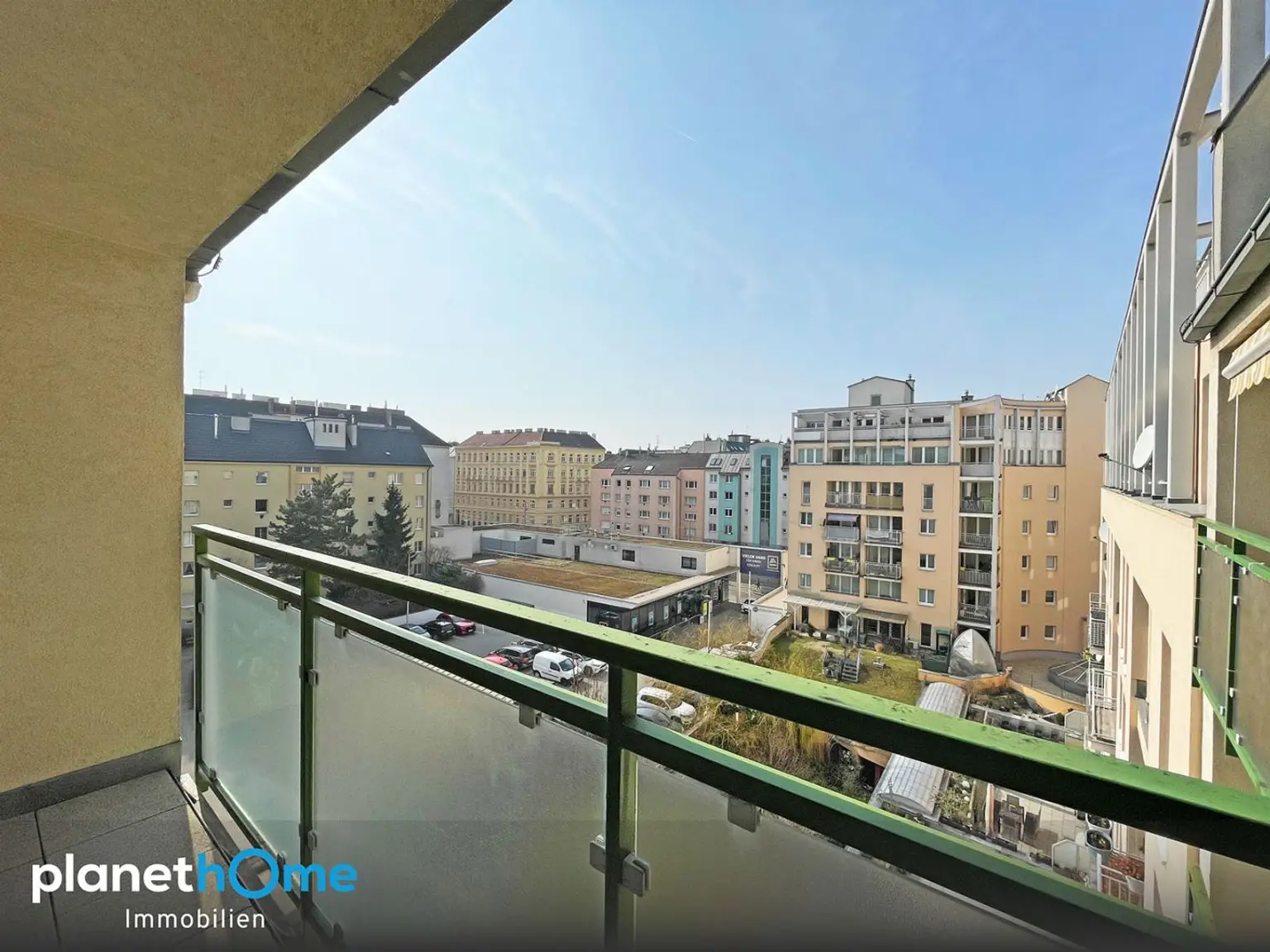 Loggia mit Fernblick