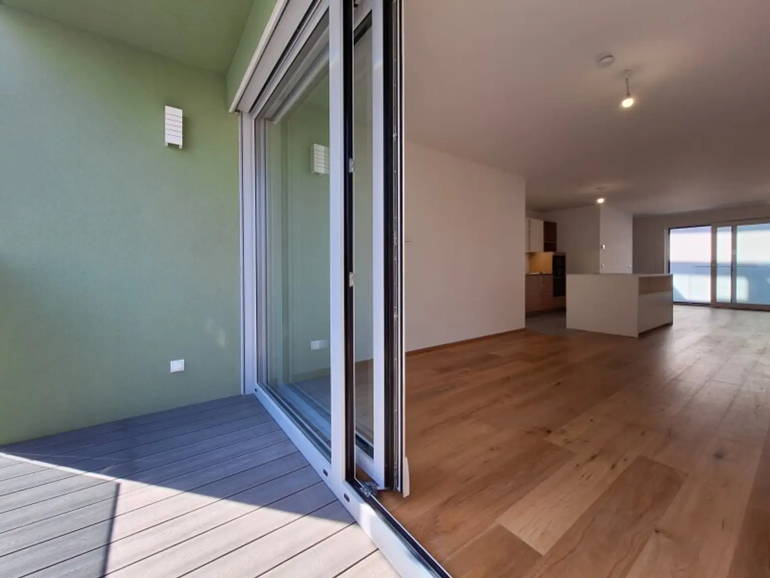 Blick in den Wohnraum