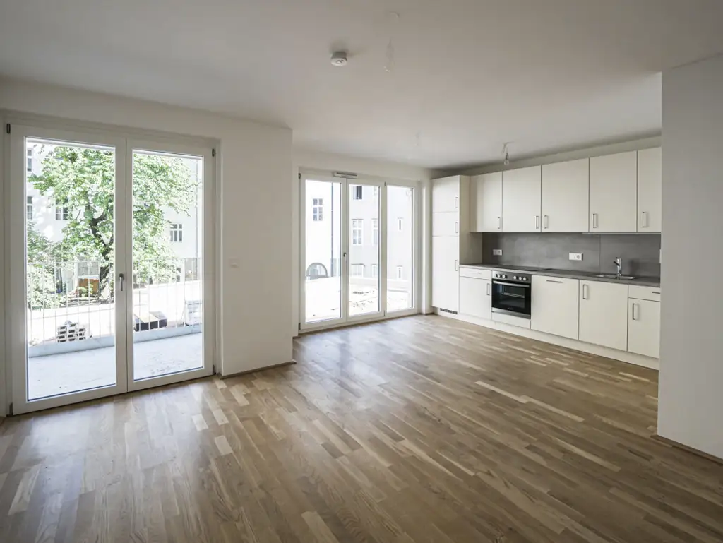 JADENHOF - DACHGESCHOSS - INKL. GROßZÜGIGEM BALKON - INNENHOF