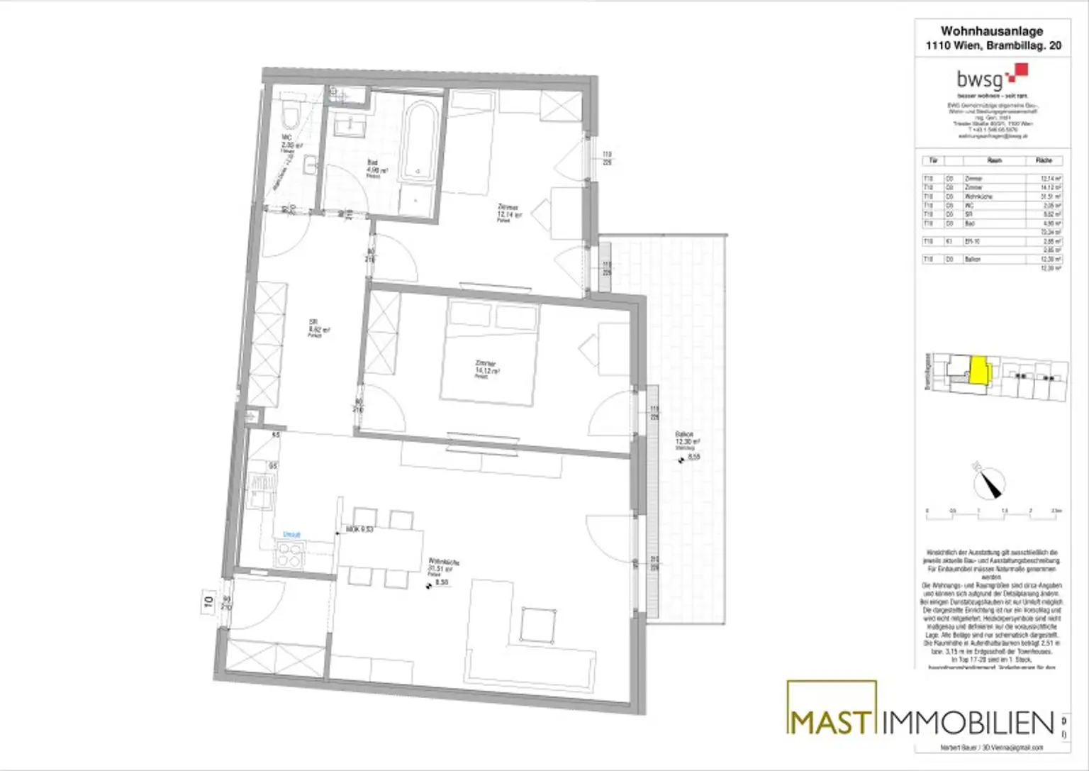 *2026* Provisionsfreie 3-Zimmer Wohnung bei der U3
