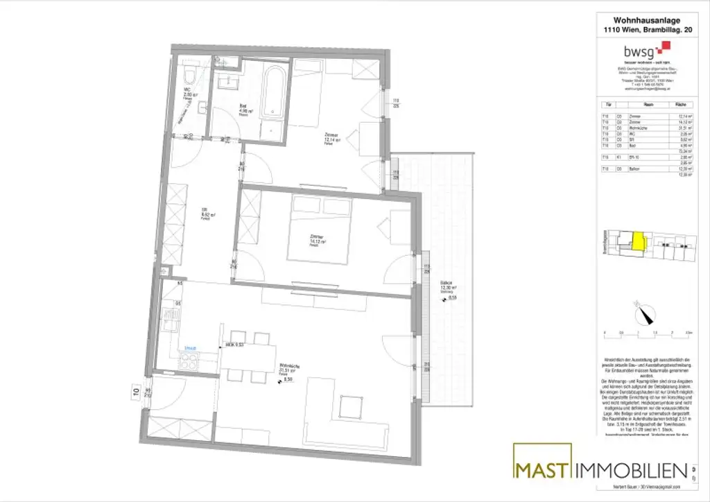 *2026* Provisionsfreie 3-Zimmer Wohnung bei der U3
