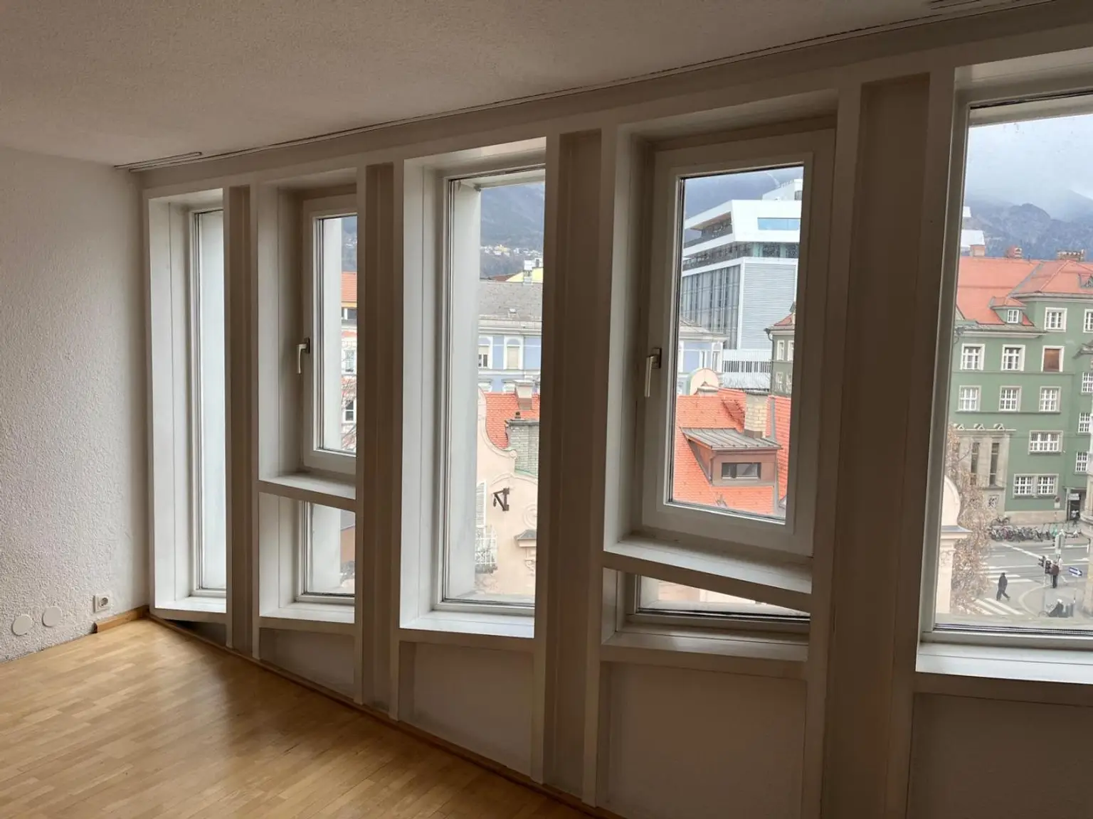Fensterfront Schlafzimmer Ebene 2