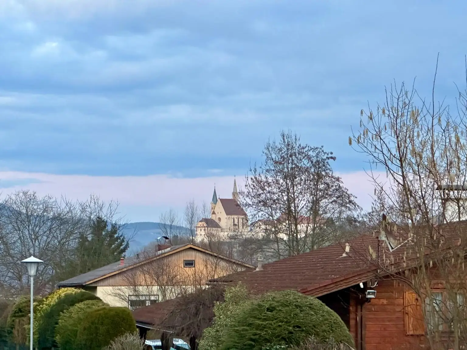 Ausblick auf die Kirche