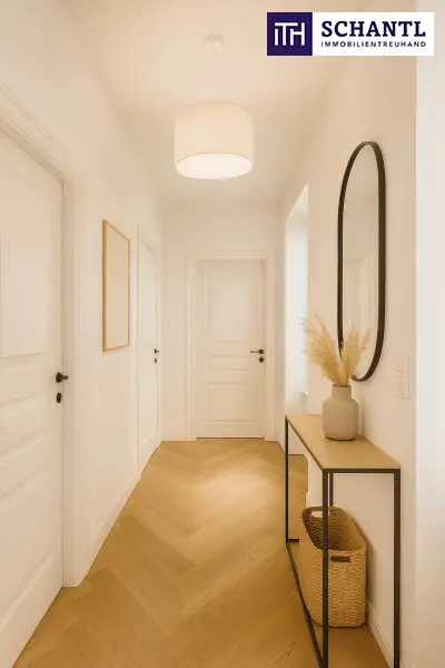 ++ TOP LAGE in unmittelbarer Nähe zum Augarten ++ hochwertig saniertes Altbaujuwel mit großzügigem Balkon + absolut ruhige Innenhoflage