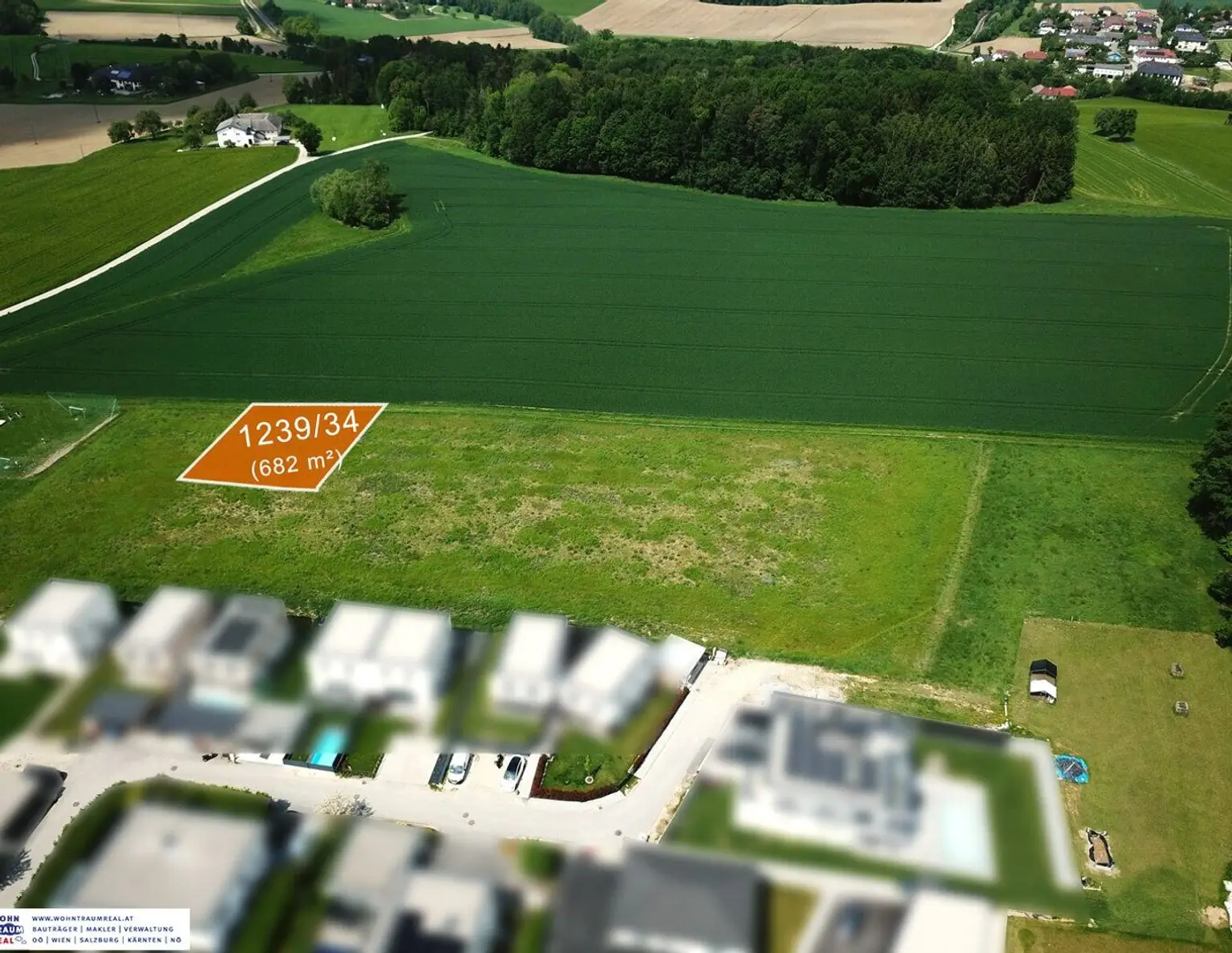 Baugrundstücke in Katsdorf / Ruhstetten - sonnige Lage, ideal für 1-3 Wohneinheiten je Parzelle