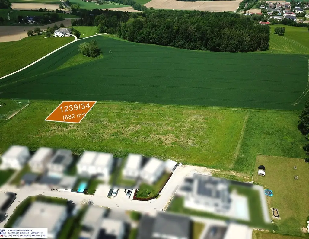 Baugrundstücke in Katsdorf / Ruhstetten - sonnige Lage, ideal für 1-3 Wohneinheiten je Parzelle