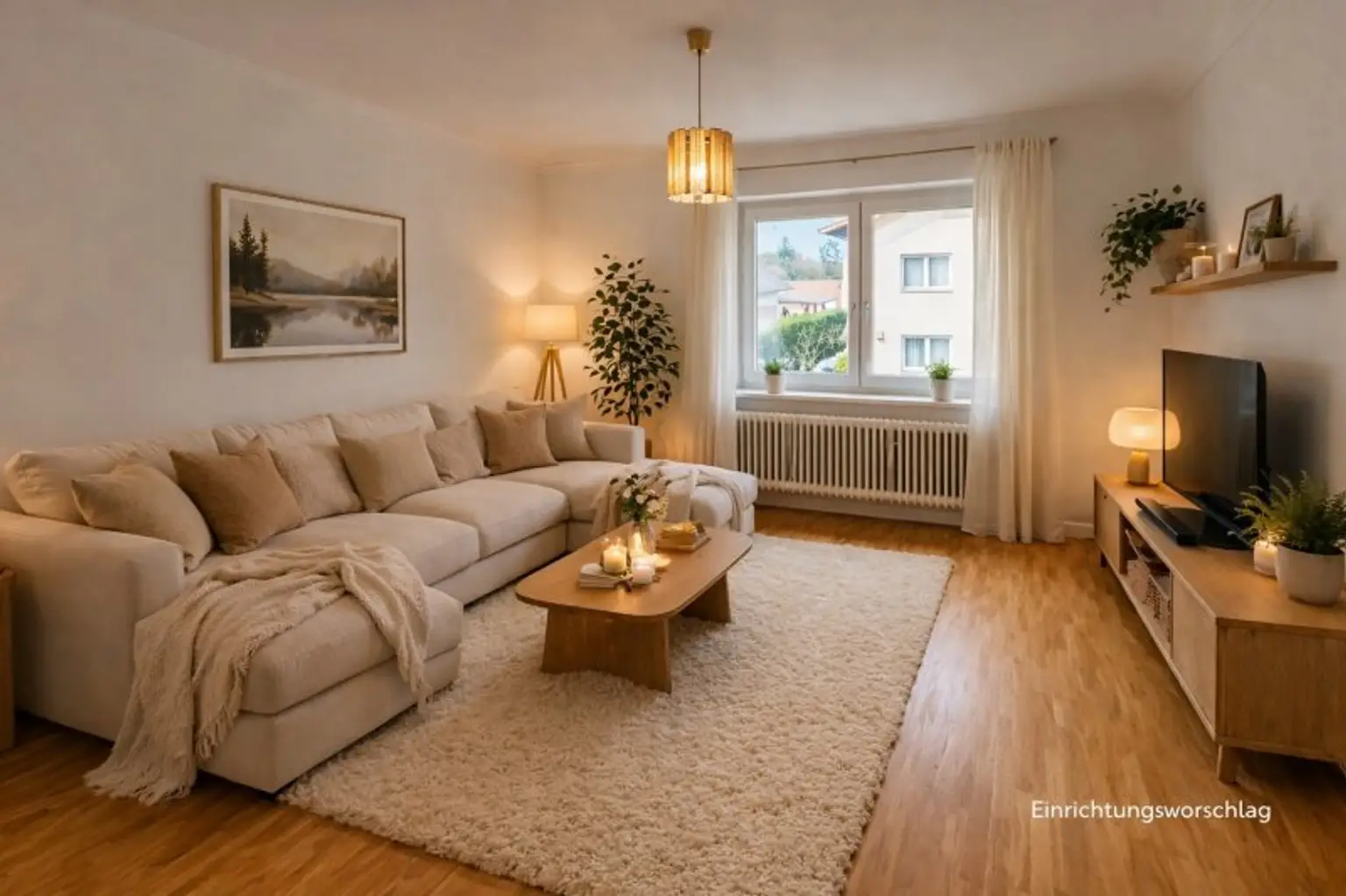 Einrichtungsvorschlag Wohnzimmer OG