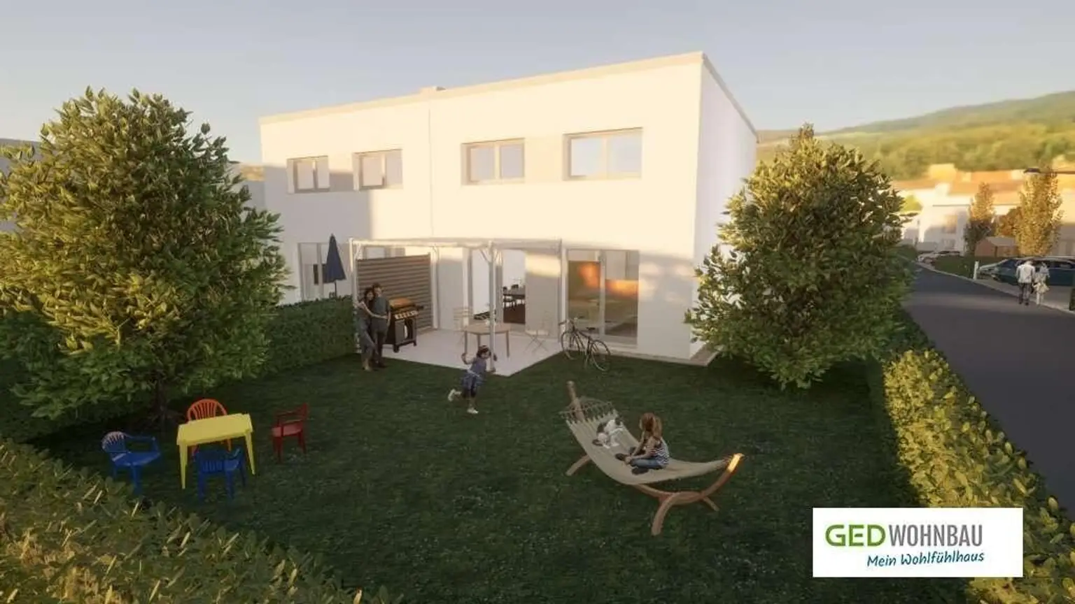Visualisierung Haus 1A-1B