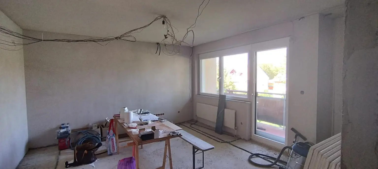 Wohn(t)raum zum Fertigstellen, 3-Zimmer-Projektwohnung in Klagenfurt