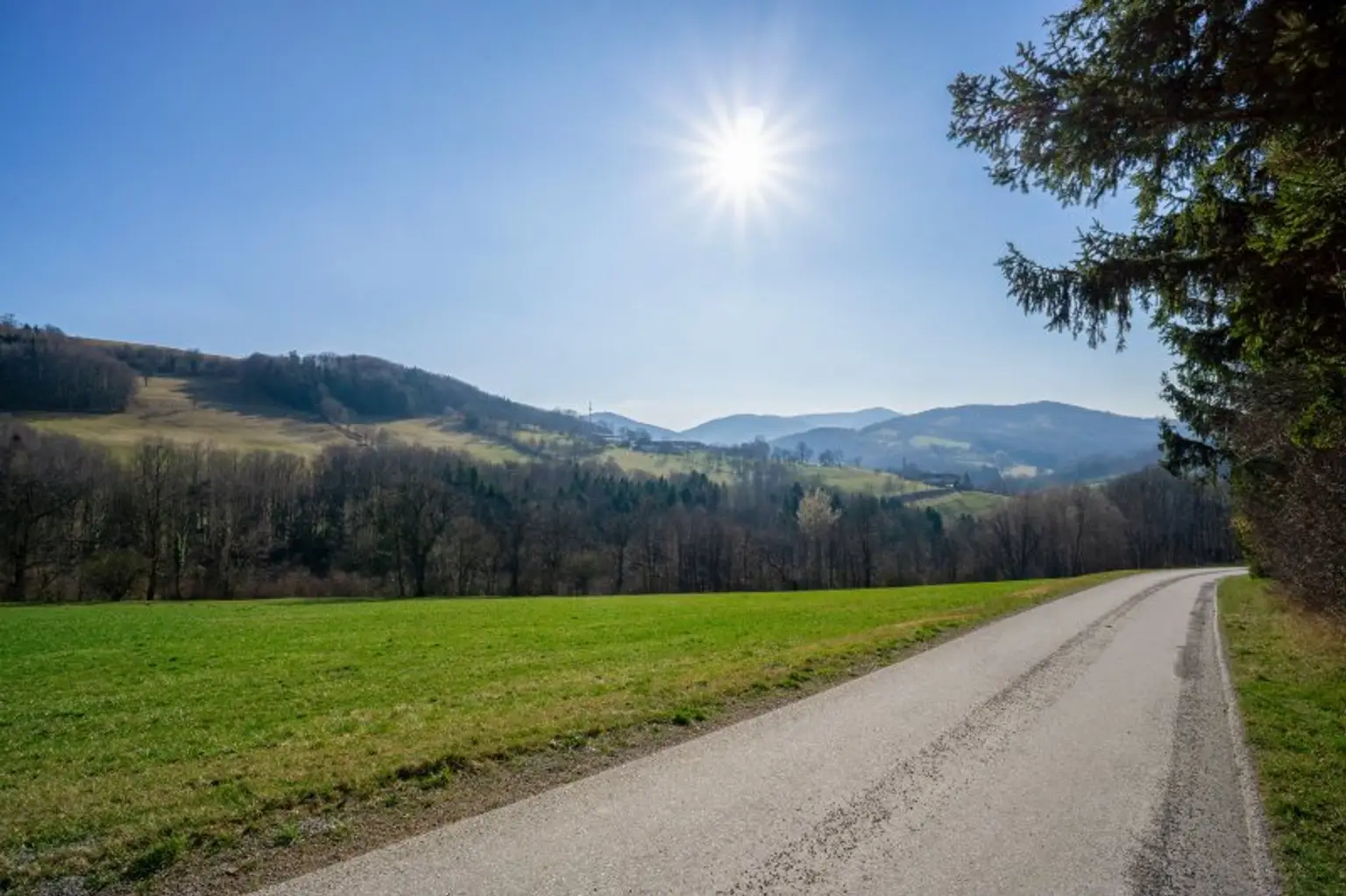Blick nach Südwesten