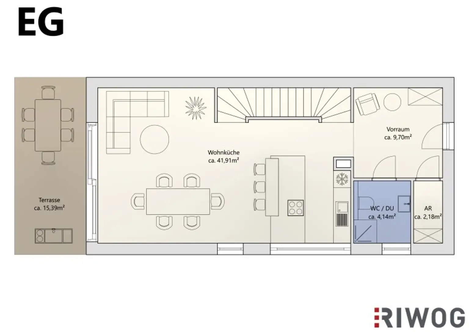 RUHELAGE | 5 Zimmer-Doppelhaus mit Keller | Luftwärmepumpe | Erstbezug nach Errichtung
