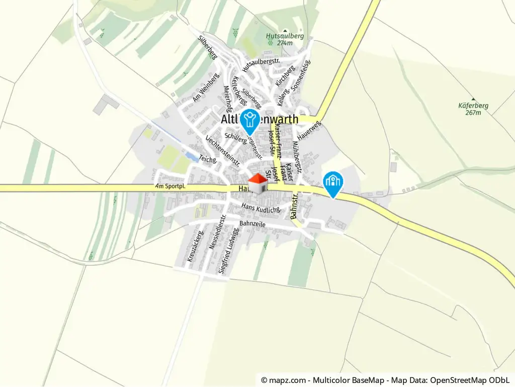 Geolyzer Kartenausschnitt