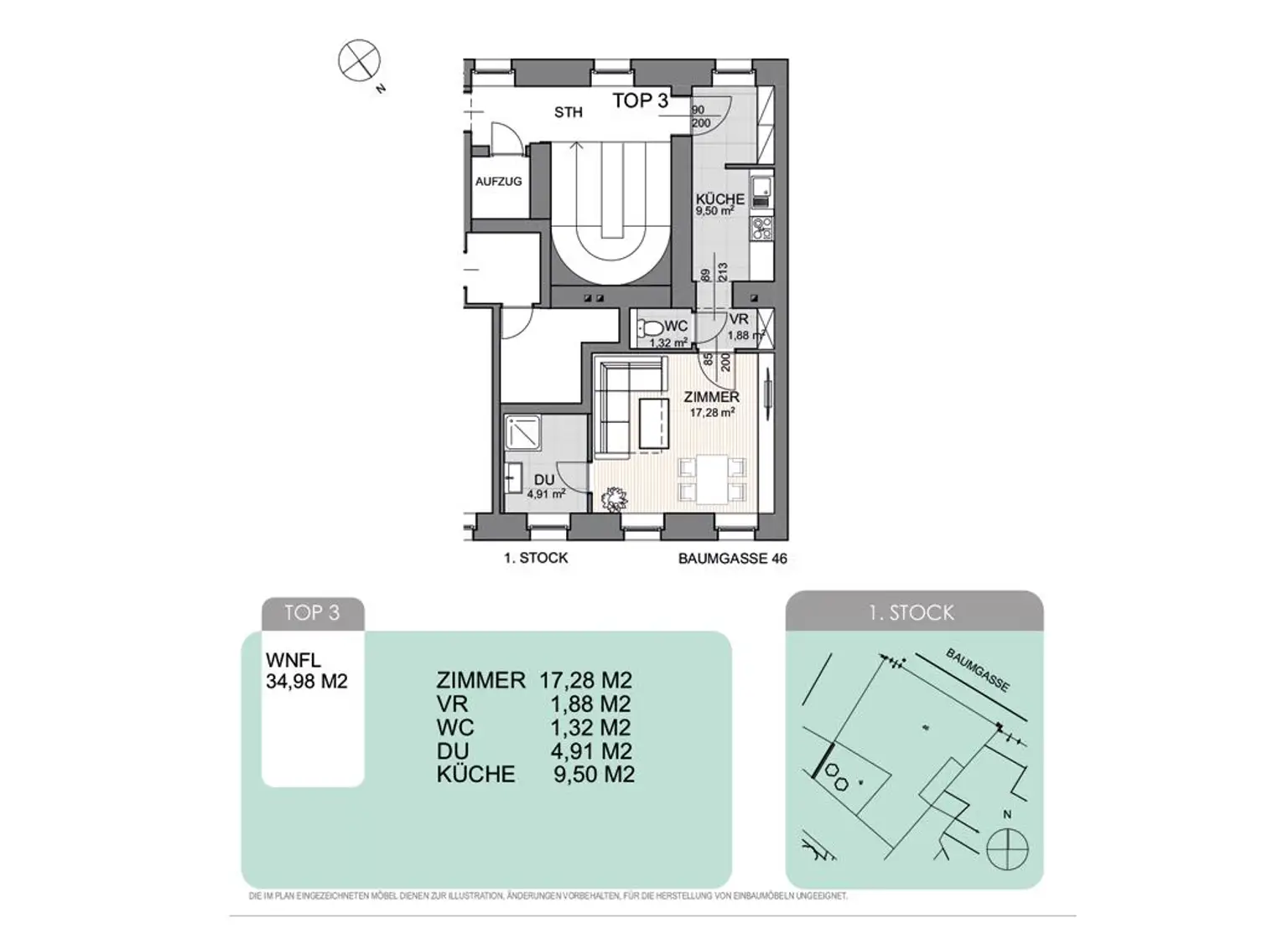 ERSTBEZUG NACH GENERALSANIERUNG! 1-Zimmer-Wohnung in attraktiver Lage in 1030 Wien