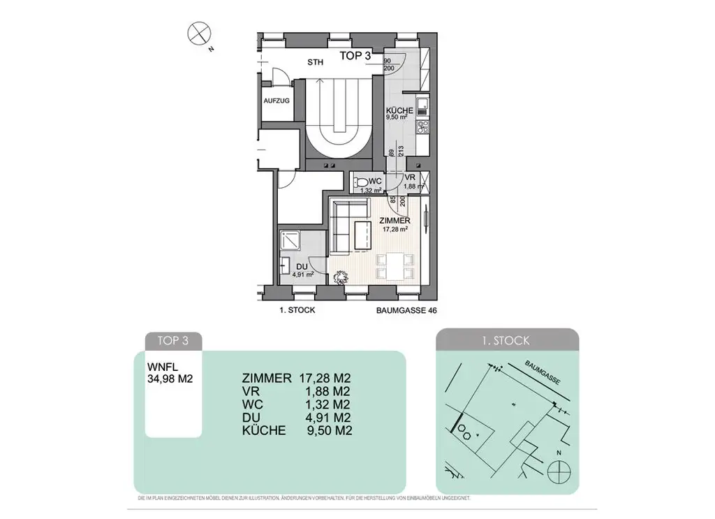 ERSTBEZUG NACH GENERALSANIERUNG! 1-Zimmer-Wohnung in attraktiver Lage in 1030 Wien