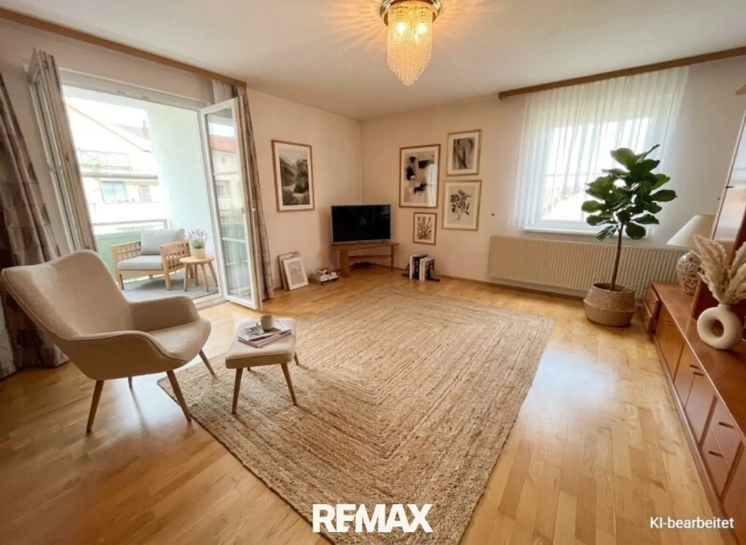 KI-Visualisierung - Wohnzimmer